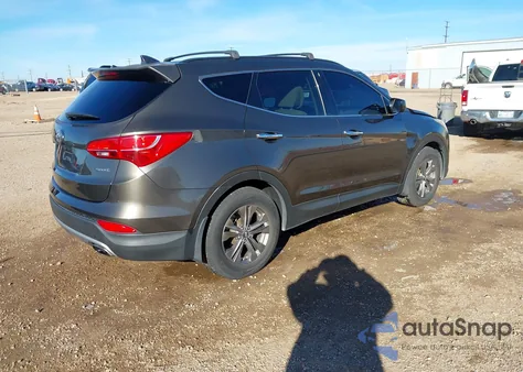 2014 Hyundai Santa Fe Sport 2.4L from USA, damaged, VIN 5XYZU3LB5EG201436